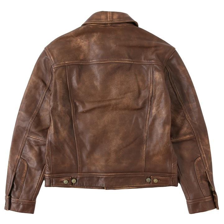 DIESEL（ディーゼル） レザージャケット メンズ 牛革 本革