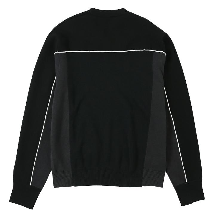 DIESEL（ディーゼル） 長袖ニットセーター メンズ ワンポイントロゴ