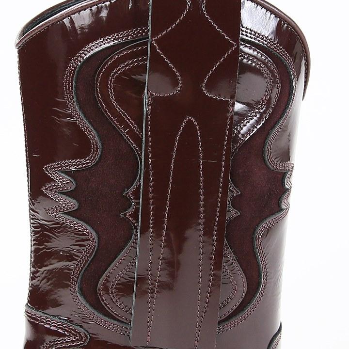 DIESEL（ディーゼル） レザーウエスタンブーツ 靴 レディース 牛革 本