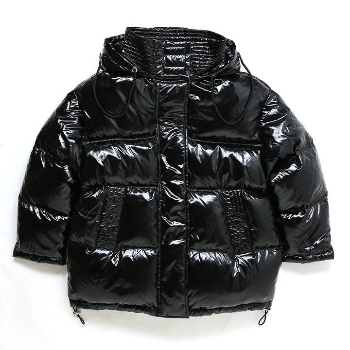 DIESEL（ディーゼル） リアルダウンジャケット レディース 光沢