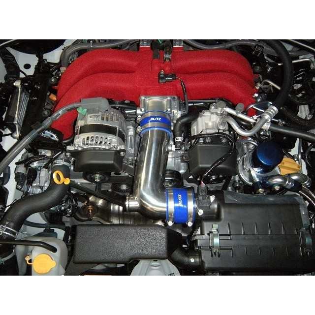 86/BRZ BLITZ サクションキット インテークパイプ ブルー ZN6/ZC6 後期