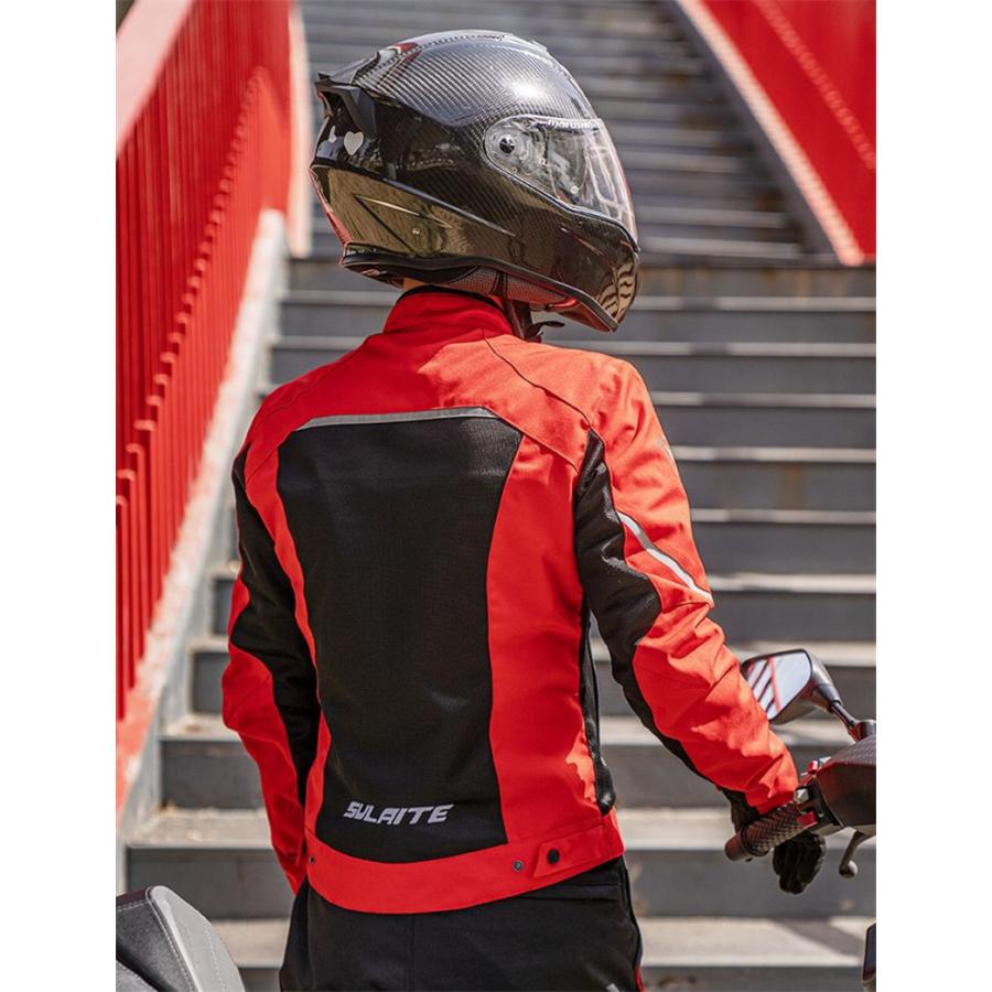 バイクウエア バイクジャケット メンズジャケット 夏用 プロテクター