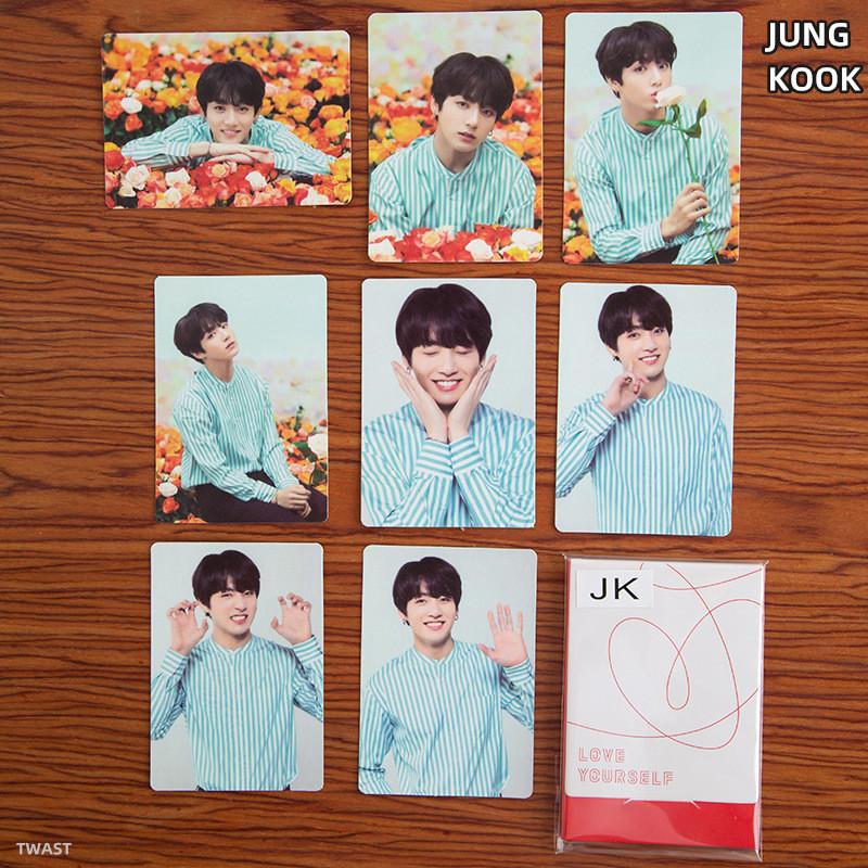 BTSグッズ フォト カード 8枚 セット トレカ 防弾少年団 バンタン 写真