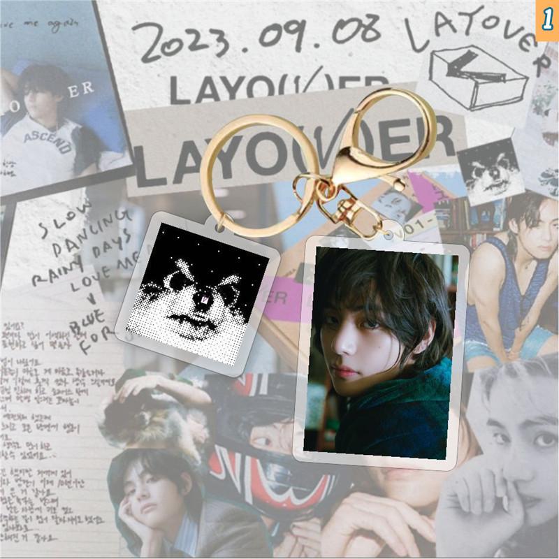 2番目半額 Vグッズ テヒョン 防弾少年団 BTS バンタン キーリング