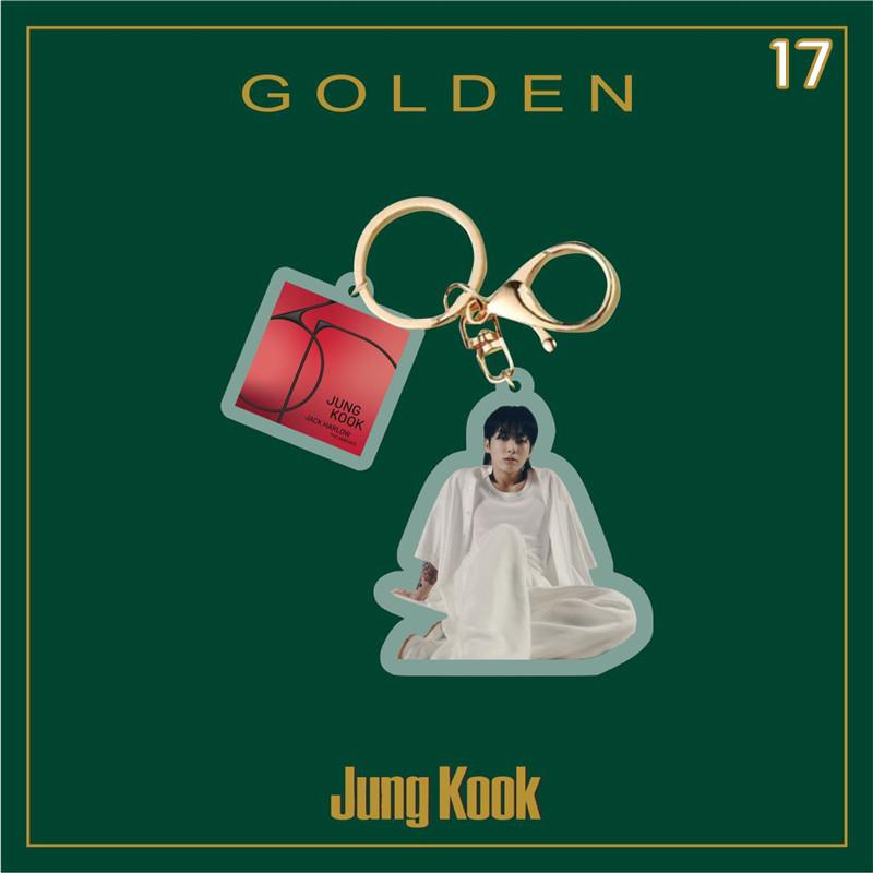 2番目半額 Jung Kookグッズ グク GOLDEN 防弾少年団 BTS バンタン 3D