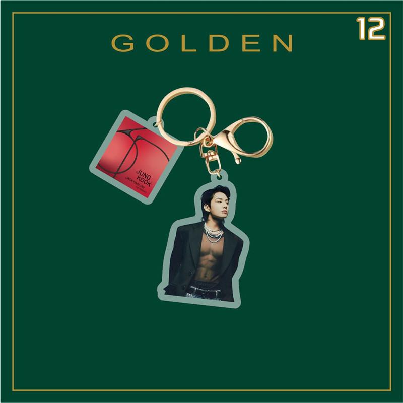 2番目半額 Jung Kookグッズ グク GOLDEN 防弾少年団 BTS バンタン 3D