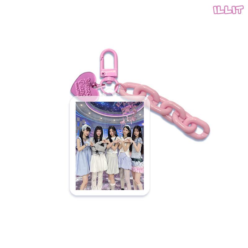 2番目半額 ILLITグッズ キーリング プラスチック アイリット