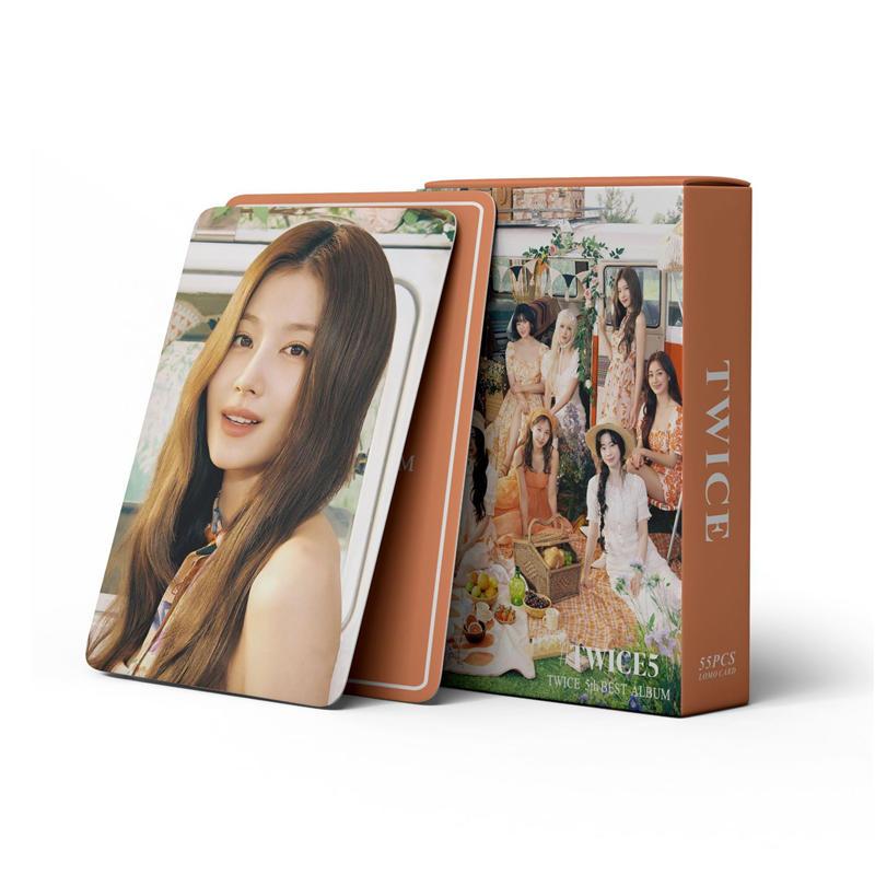 TWICEグッズ フォト カード 55枚 セット トレカ トゥワイス 写真 全員