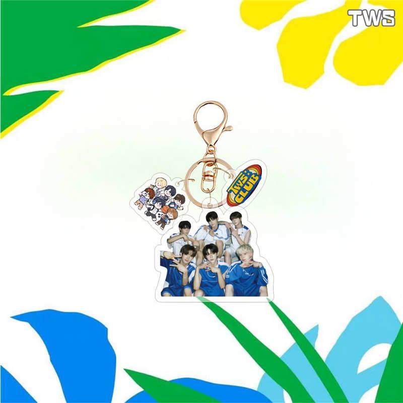 2番目半額 TWSグッズ キーリング トゥアス アクリル キーホルダー