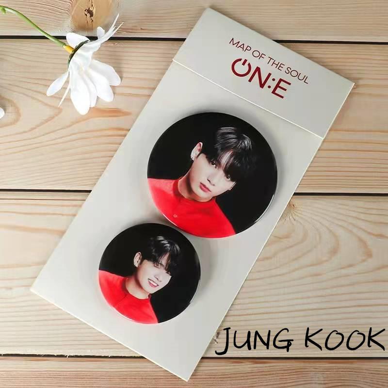 送料無料 BTSグッズ 缶バッジ 2個セット BTS 防弾少年団 缶バッチ 韓流