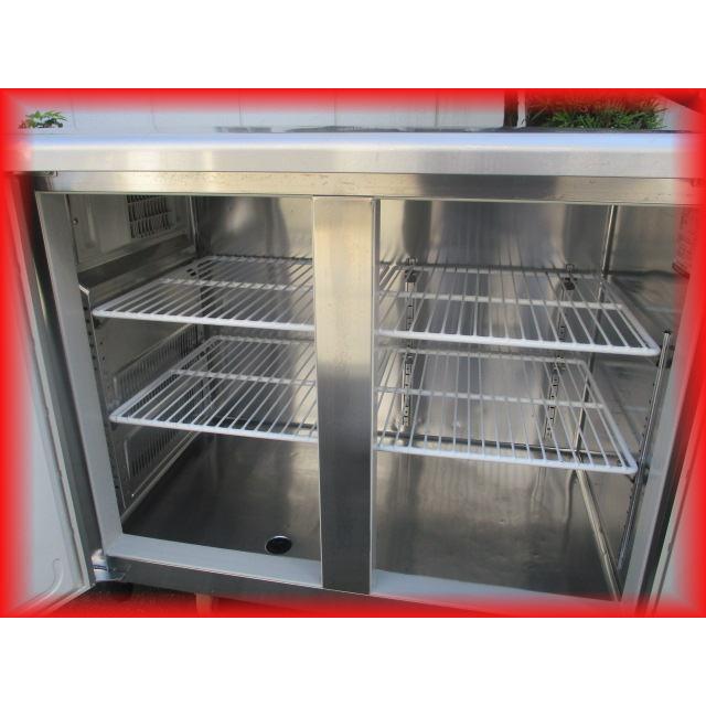 冷蔵庫 業務用 中古 ホシザキ テーブル型 2ドア 台下冷蔵庫 1200×600mm
