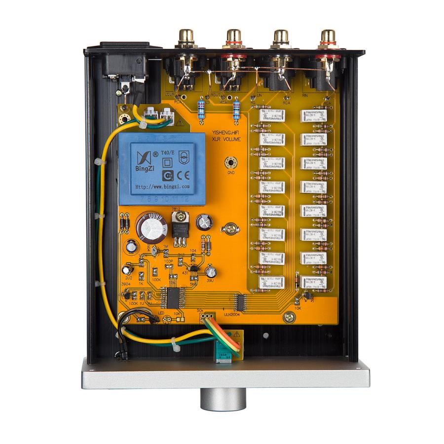 HiFi ステレオ オーディオ プリアンプ RCA /バランスXLR スイッチャー