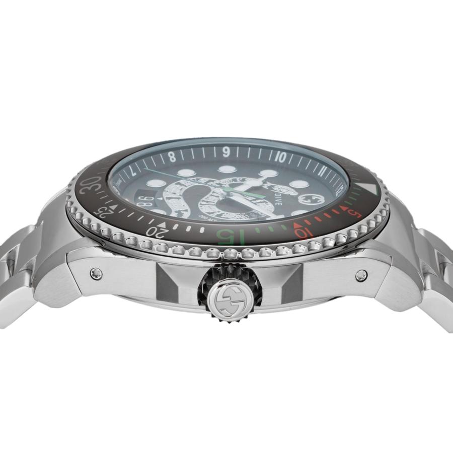 GUCCI（グッチ） メンズ 時計 DIVE ダイブ クォーツ ブラック YA136218