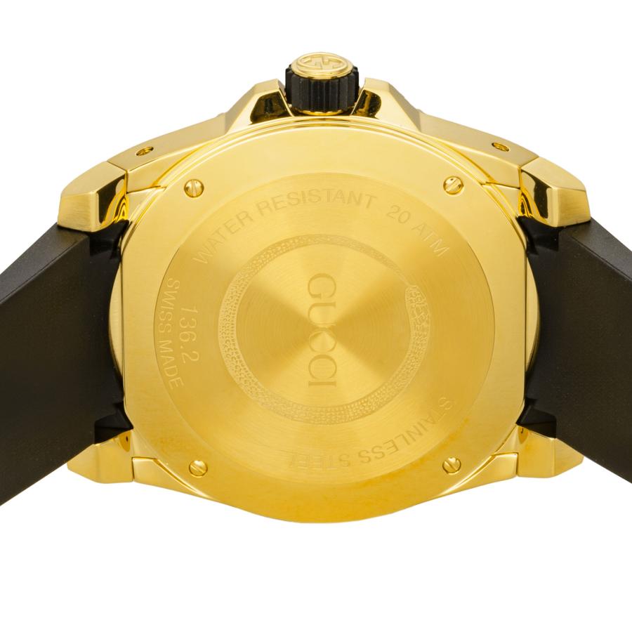 GUCCI（グッチ） メンズ 時計 DIVE ダイブ クォーツ ブラック YA136219