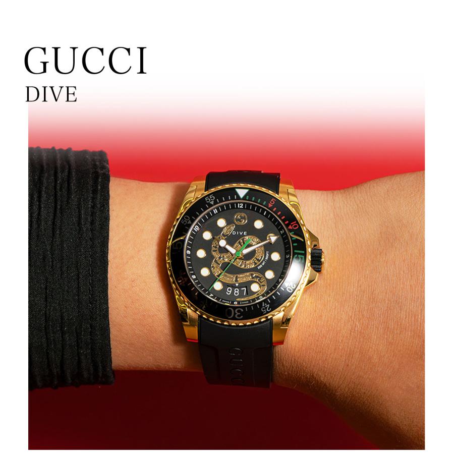 GUCCI（グッチ） 爆買 week最大P20＋7 メンズ 時計 DIVE ダイブ