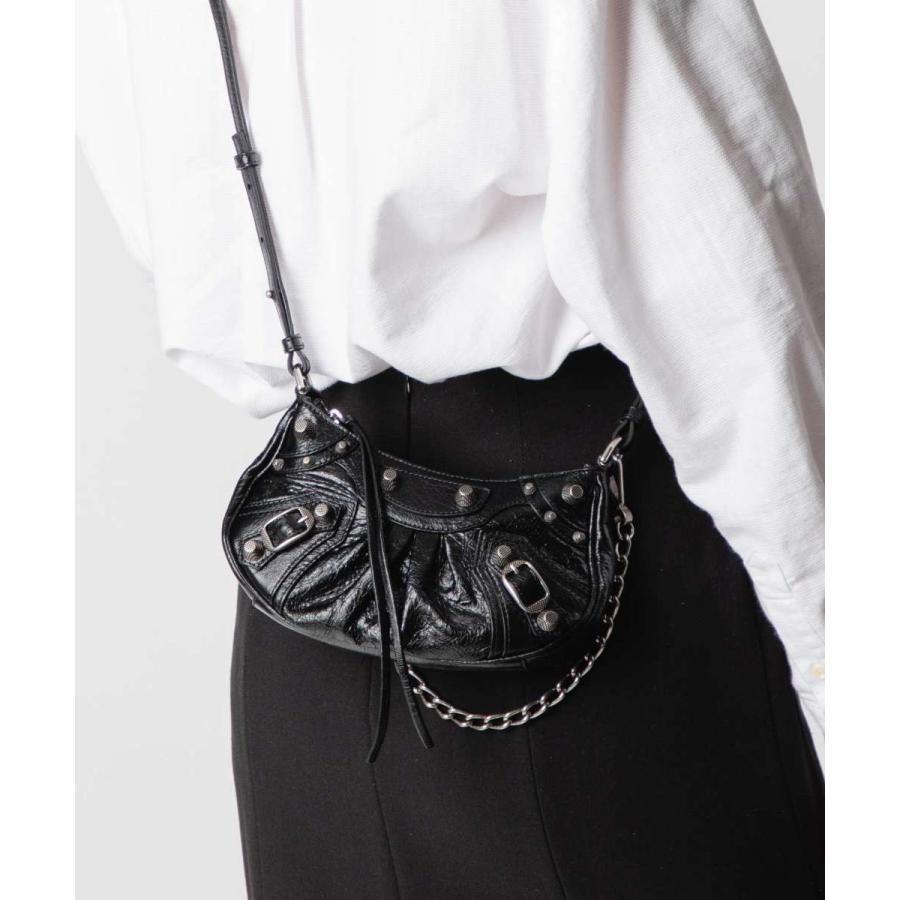 BALENCIAGA（バレンシアガ） BALENCIAGA LE CAGOLE MINI BAG SILVER
