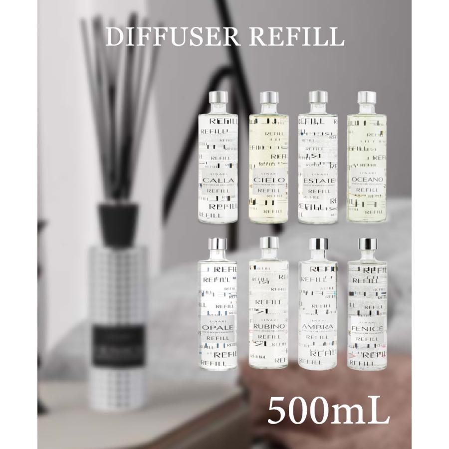 LINARI（リナーリ） リードディフューザー リフィル 500mL カラー