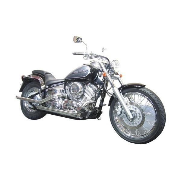 YAMAHA（ヤマハ） ステンレス スラッシュカットマフラー ドラッグ