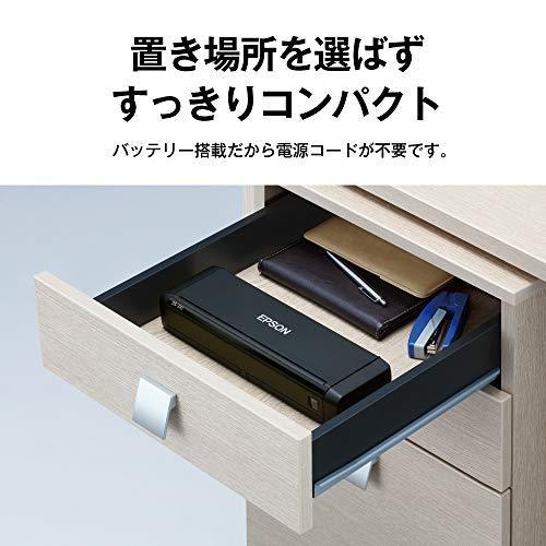 EPSON スキャナー DS-360W (シートフィード/A4両面/Wi-Fi対応