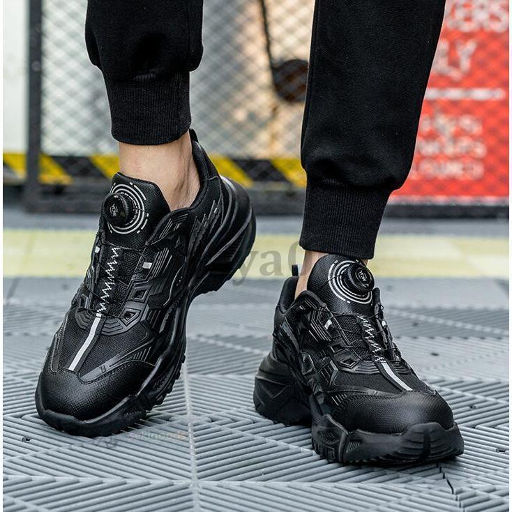 爆買 安全靴 紐なし ハイカット おしゃれ メンズ レディース 女性用