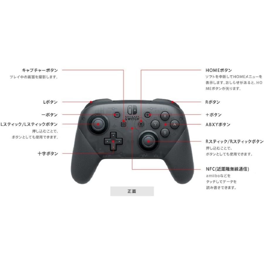 SWITCH PRO コントローラー 任天堂 純正 プロコン スイッチ スプラ