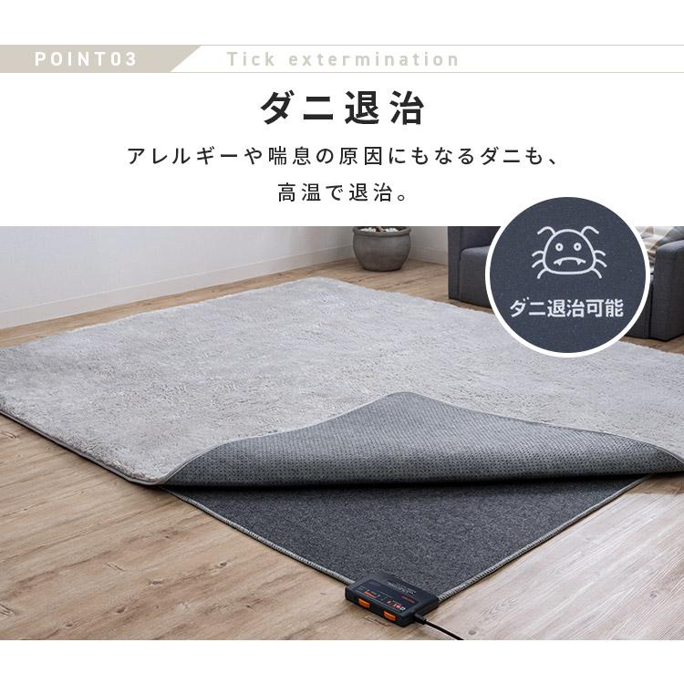 ホットカーペット 3畳 本体 電気カーペット TEKNOS テクノス 195×235cm