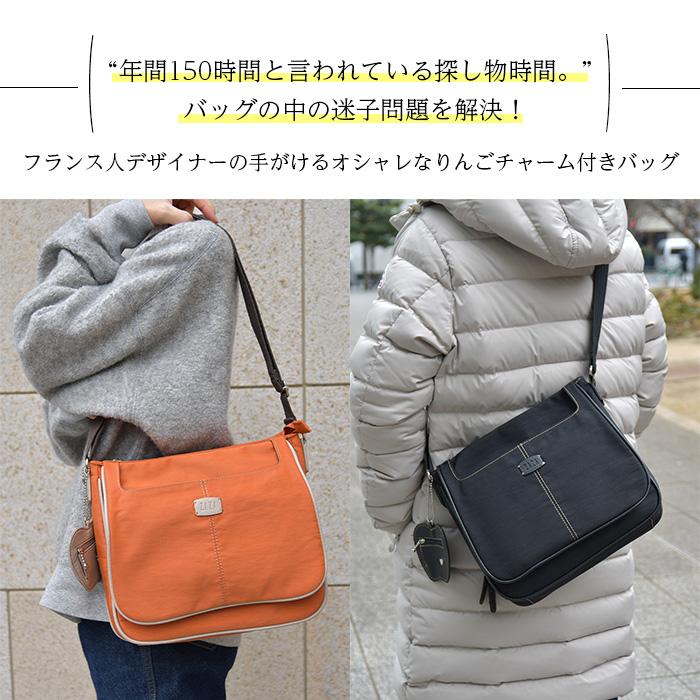 ZAZA多機能ショルダーバッグ レディース 女性用 シワナイロン 斜めがけ