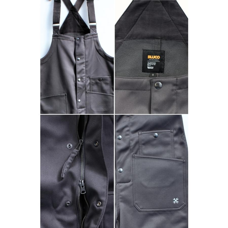 BLUCO（ブルコ） セール ストレッチウォームオーバーオール つなぎ
