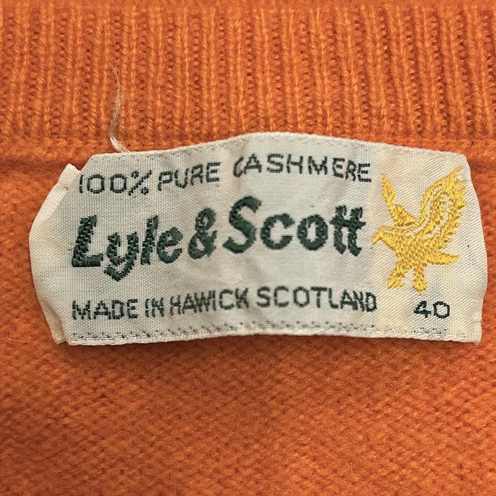 LYLE&SCOTT（ライルアンドスコット） ニット セーター Vネック 鳥刺繍
