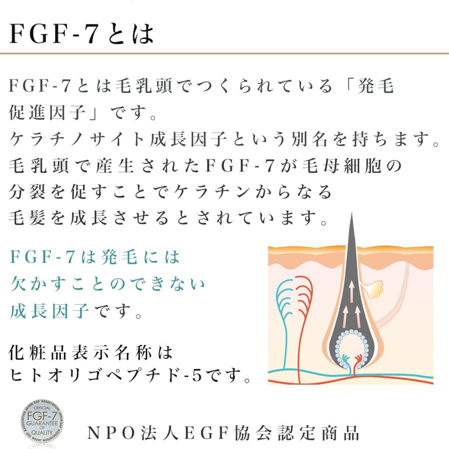 スカルプケア美容器 頭皮ケア FGF-7 女性 男性 エレクトロポーション
