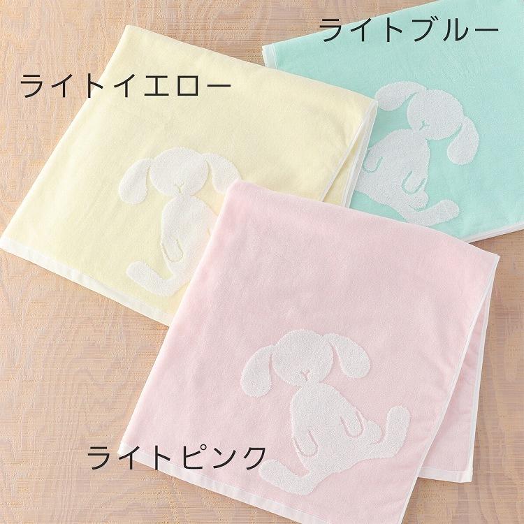 UCHINO New UCHINO ふわふわバニー ベビータオル 約85×90cm ベビー