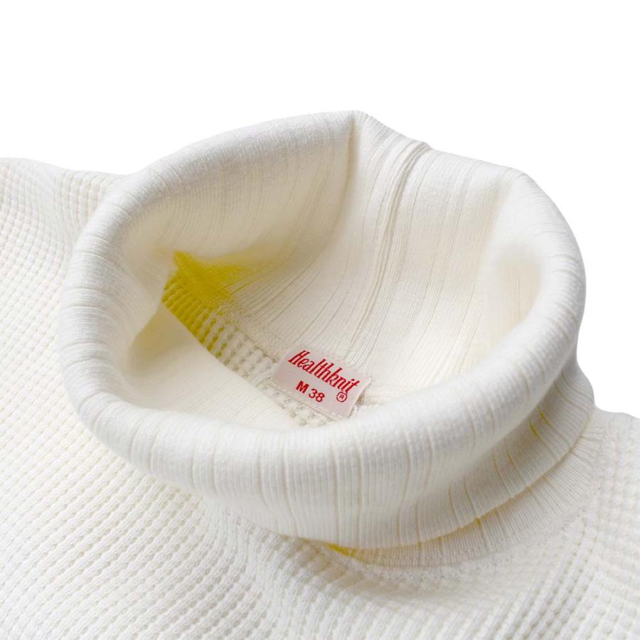 Healthknit（ヘルスニット） #52008 SUPER HEAVY WAFFLE TURTLE NECK