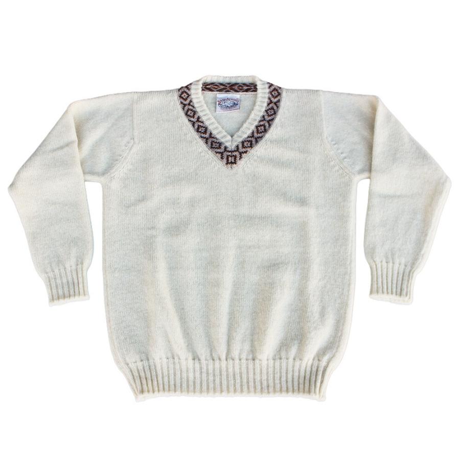 JAMIESON'S ジャミーソンズ FAIRISLE V-NECK SWEATER フェアアイル V