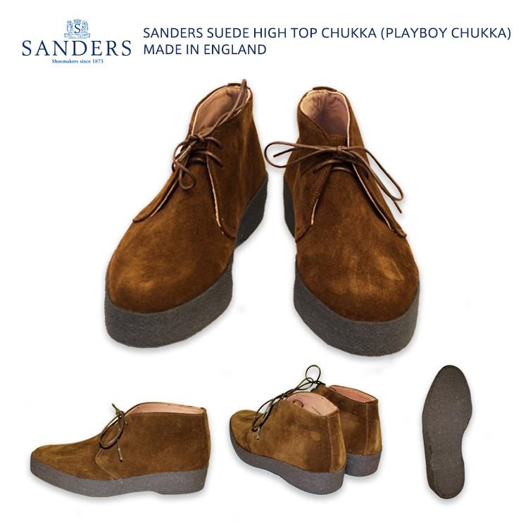 SANDERS（サンダース） #6480 SUEDE HIGH TOP CHUKKA (PLAYBOY CHUKKA