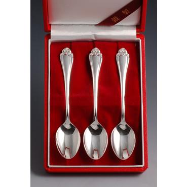 銀食器カトラリー「シャルル」スプーン3本入り・銀製品・ : 銀食器