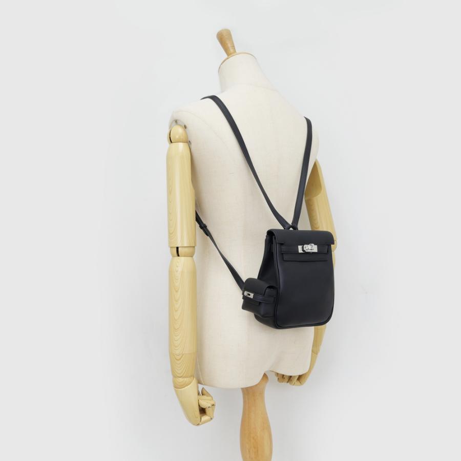 名東】エルメス ケリージャンプ ミニ ブラック シルバー金具 スイフト