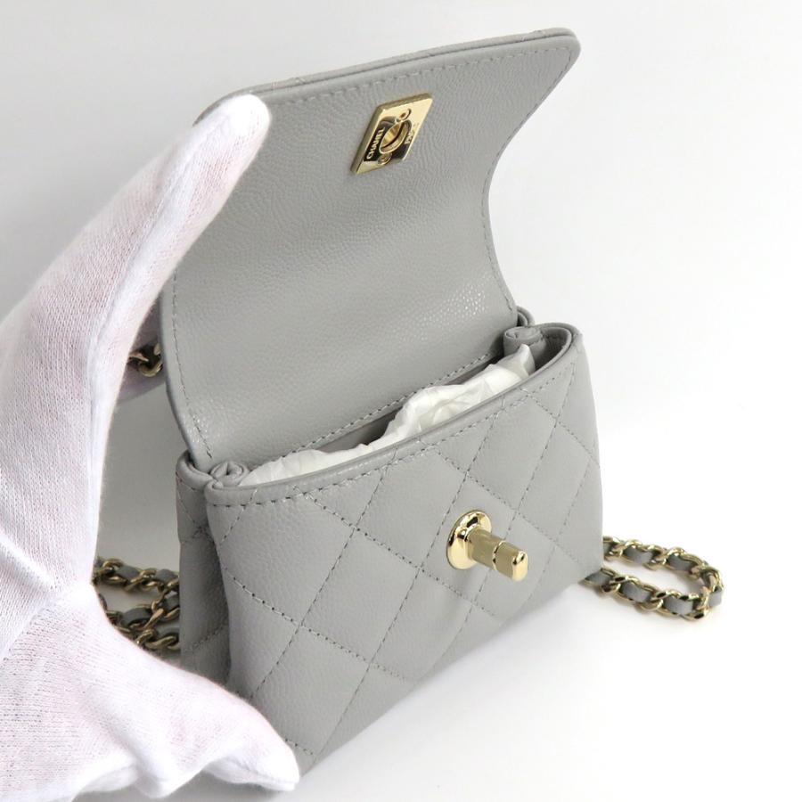 名古屋】シャネル マトラッセ トップハンドル フラップバッグ キャビア