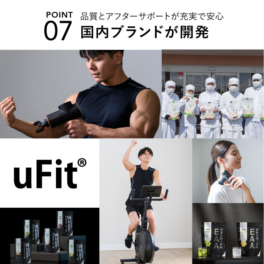 uFit uFit Vibrating Roller Mini 電動フォームローラー ミニ 強力