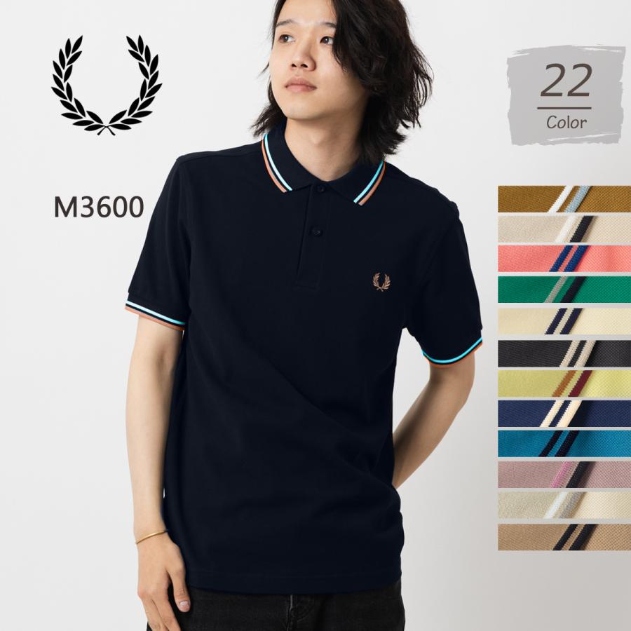FRED PERRY（フレッドペリー） メンズ ポロシャツ ポロ M3600 ワイン