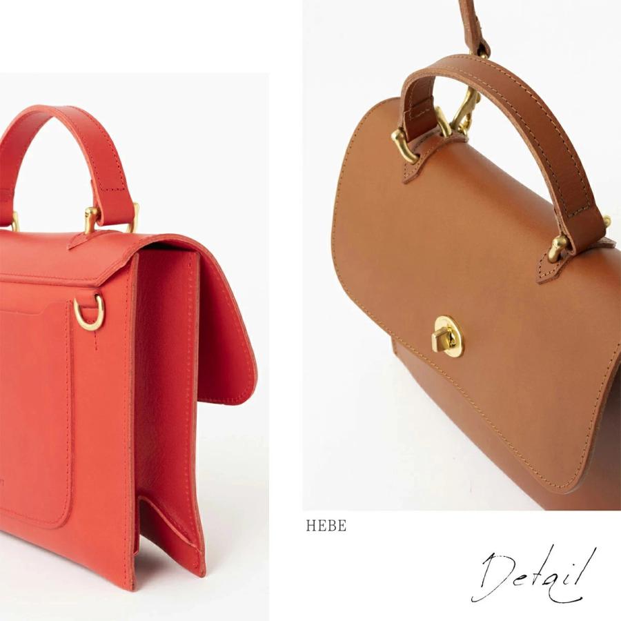 MIMI BERRY ミミベリー 本革レザー ショルダー バッグ フラップ形状