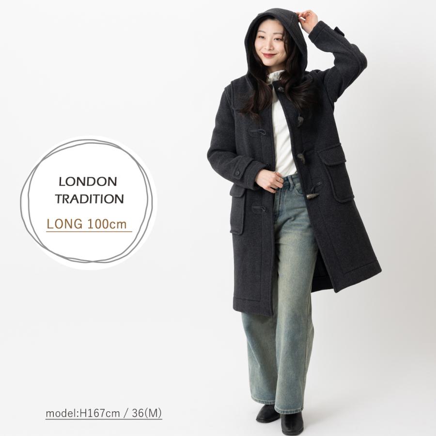 LONDON TRADITION AW レディース ロングダッフルコート M-11 英国製
