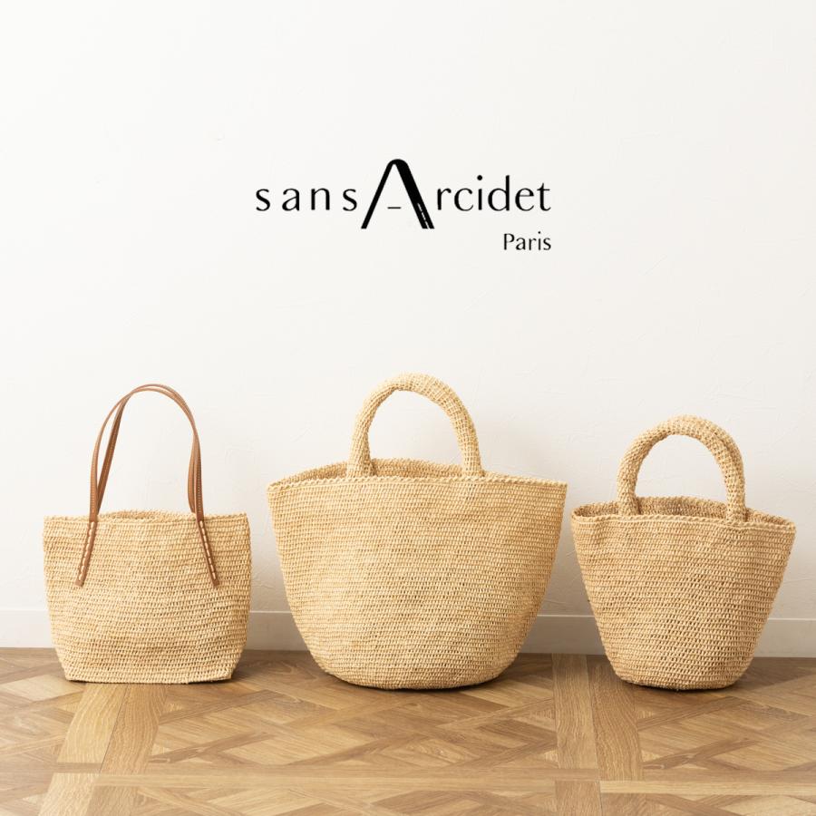 Sans Arcidet（サンアルシデ） バッグ RAFFIA BAG KAPITYMA Mサイズ