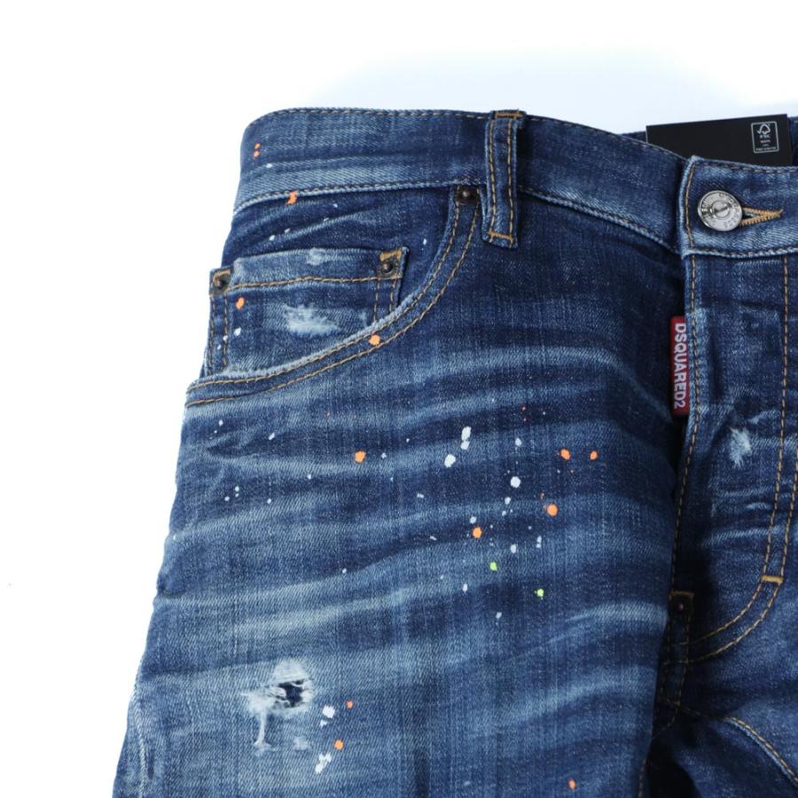 DSQUARED2（ディースクエアード） メンズ デニムパンツ TIDY BIKER