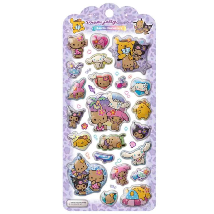CRUX（クラックス） サンリオキャラクター シール 立体 ドロップ