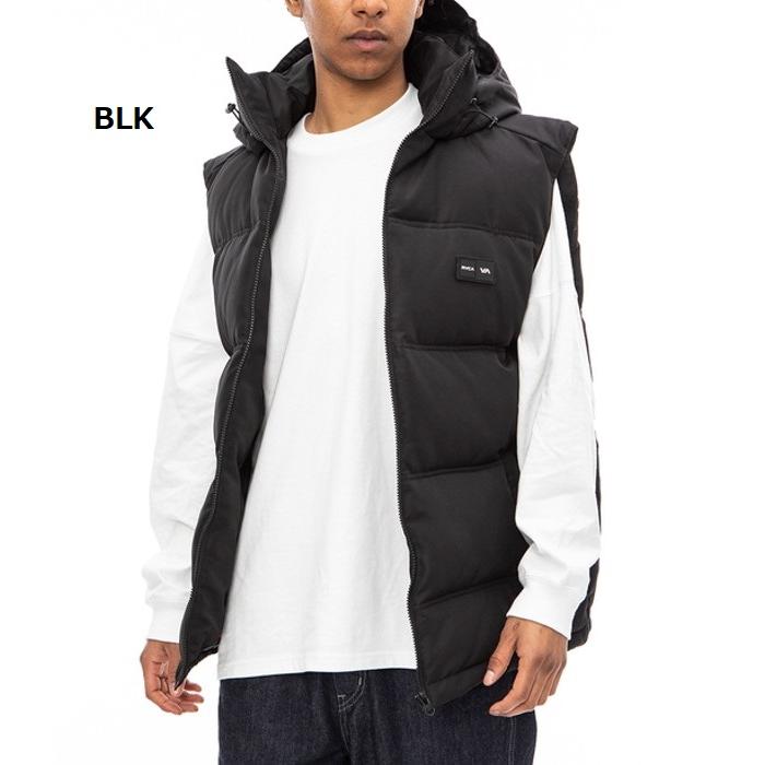 RVCA（ルーカ） 中綿ベスト メンズ ダウンベスト 秋冬 防寒 アウター