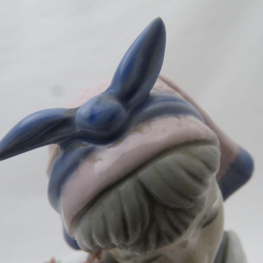 LLADRO（リヤドロ） 難有 1416 大事な花かご フィギュリン フラワー