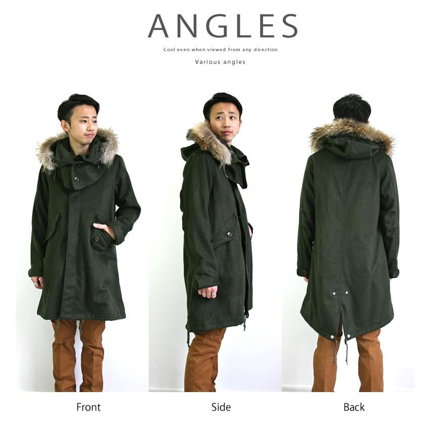 Johnbull（ジョンブル） メンズミリタリーコート ウールカシミア M-65