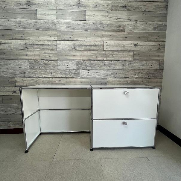 USM USM Haller ハラーシステム 2列2段デスクキャビネット 右上段