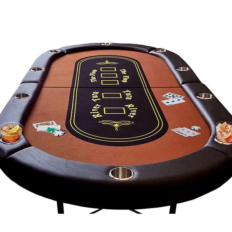 ポーカーテーブル 輸入品 [3営業日で発送！] 折たたみ式 10人用