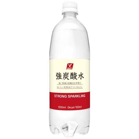 バローセレクト 強炭酸水1L(12本セット1ケース)/Vセレクト 炭酸 : V